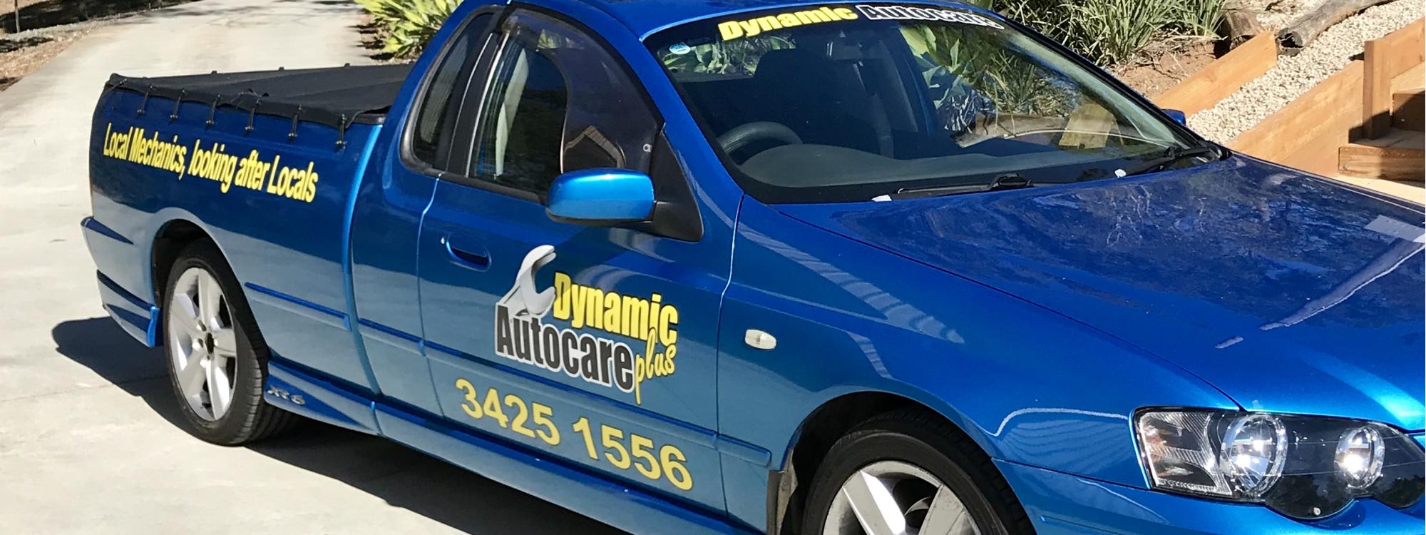 Vehicle Signage for Dynamic Autocare Plus
