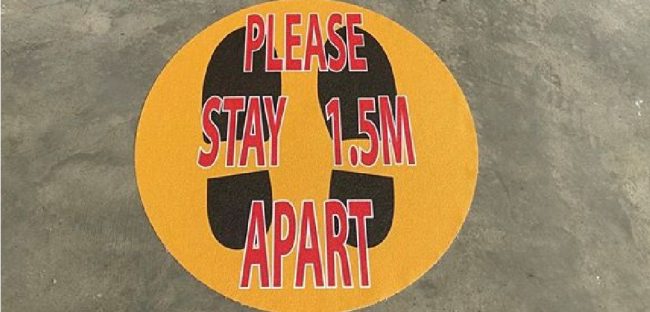Social Distancing Signage Brisbane