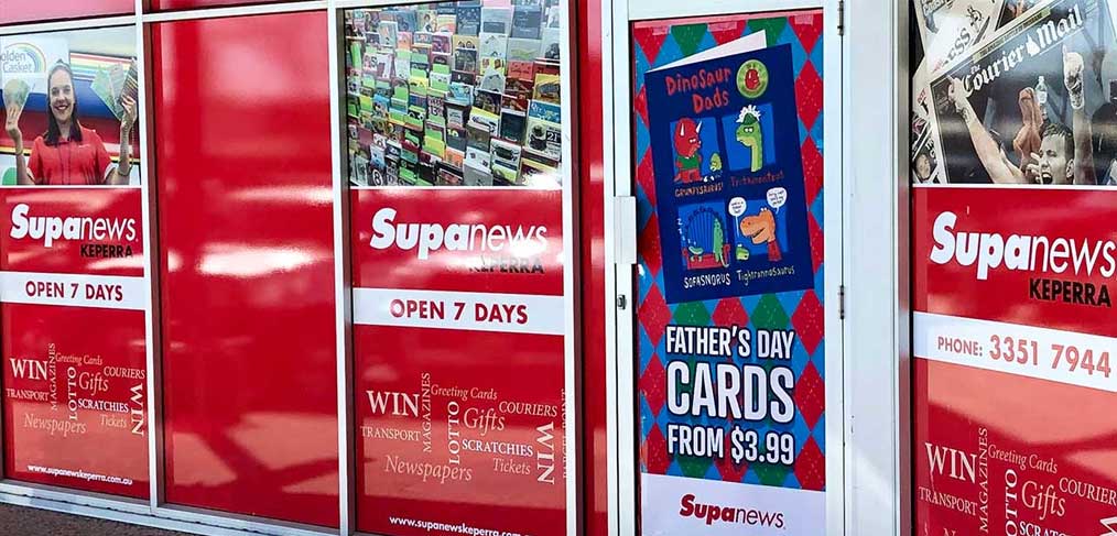 Captivating Business Signage for Supanews