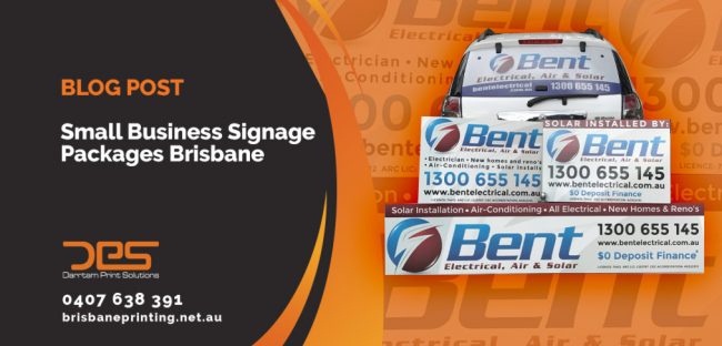 Small Business Signage Packages Brisbane