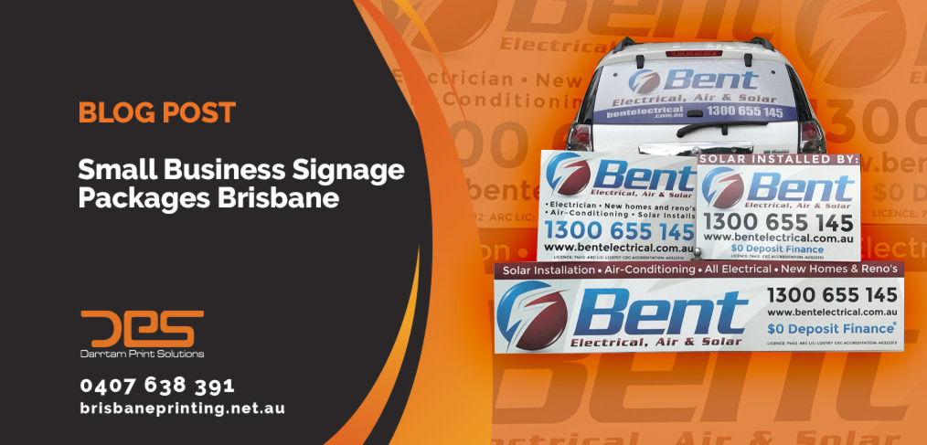 Small Business Signage Packages Brisbane